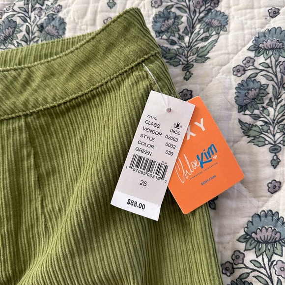 Roxy Wide Legged Green Jeans - Picture 4 of 4